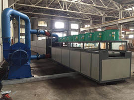 Mesh Belt Type Electric Heating-Oven voor Glasproducten