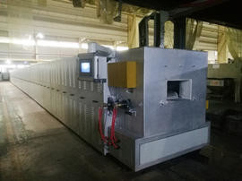 De Strook Onthardingsoven van hoge Precisiemesh belt type optical glass, Max. 750 °C