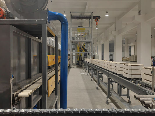 Precieze temperatuurregeling roloven continuwerkende oven