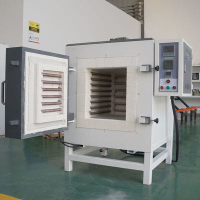 Laboratorium elektrische box muffle oven 1100c 1200c Voor de industrie