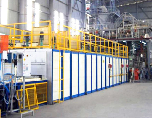 Container Industriële glazen oven met een effectief volume van 0,5-3,5 m3 en gasbrandstoftype