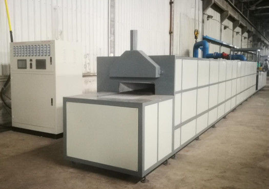 Mesh Belt Electric Glass Products Continuous Hot Bending Versterkingsoven