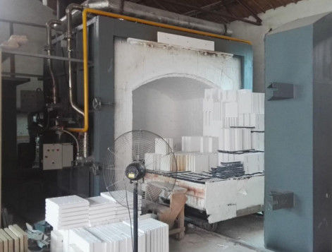 Modulaire installatie Gas Hoogtemperatuur Shuttleoven