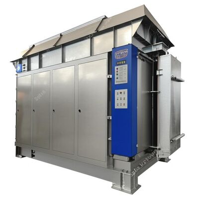 Glasindustrie Industriële glazen oven met temperatuuruniformiteit ± 3 C 9 punt test Brandstoftype aardgas olie Elektriciteit Kolen