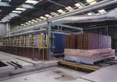 Middelgrote Temperatuur 1300 ℃ de Sinterende Oven van de Baksteentunnel