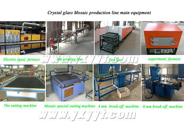 Automatisch Crystal Glass Tile 40mm Mozaïek die Machine maken