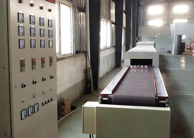 Het ononderbroken Glas die van de Netwerkriem Elektrische Industriële Oven ontharden