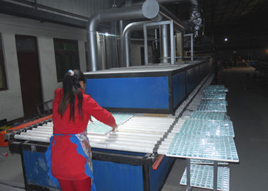 Zonnige oven Mesh Belt Elektrische industriële oven Hoogtemperatuur glas Decoratie