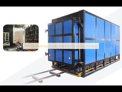 Niet-standaard gasshuttleoven voor het branden van dagelijks porselein