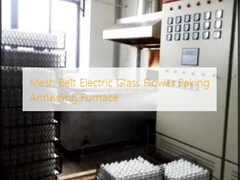 Mesh Belt Electric Glass Flower Baking Annealing Oven