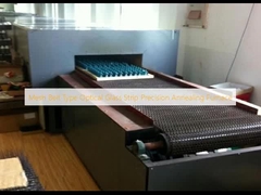Meshbandtype optische glazen strip precisie gloeioven