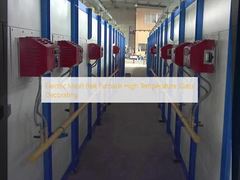 Elektrische gaasbandoven voor decoratie van glas bij hoge temperatuur